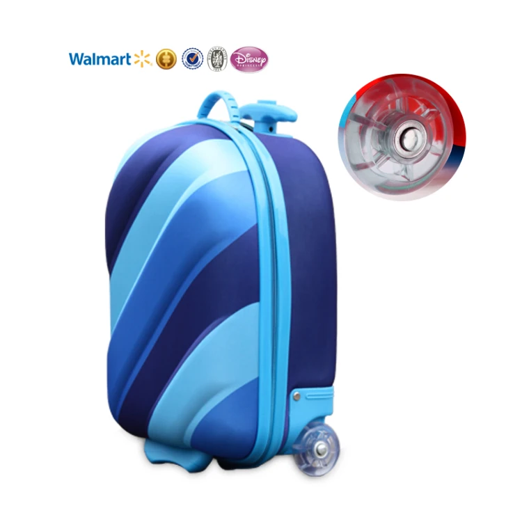 new design oem best quality kids eva travel child vintage suitcase luggage with removable wheels