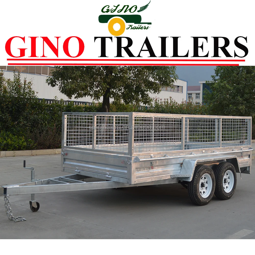 wholesale 3 wheel motorcycle tandem trailer with best price