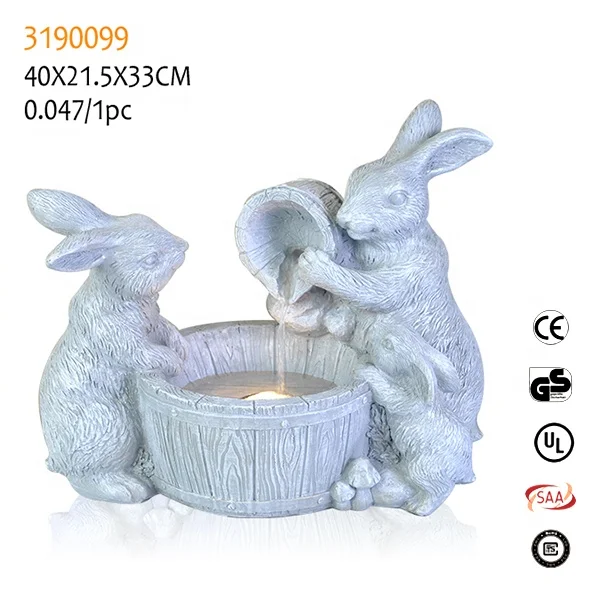 
Resin fountain garden resin carving fountains for home decoration 