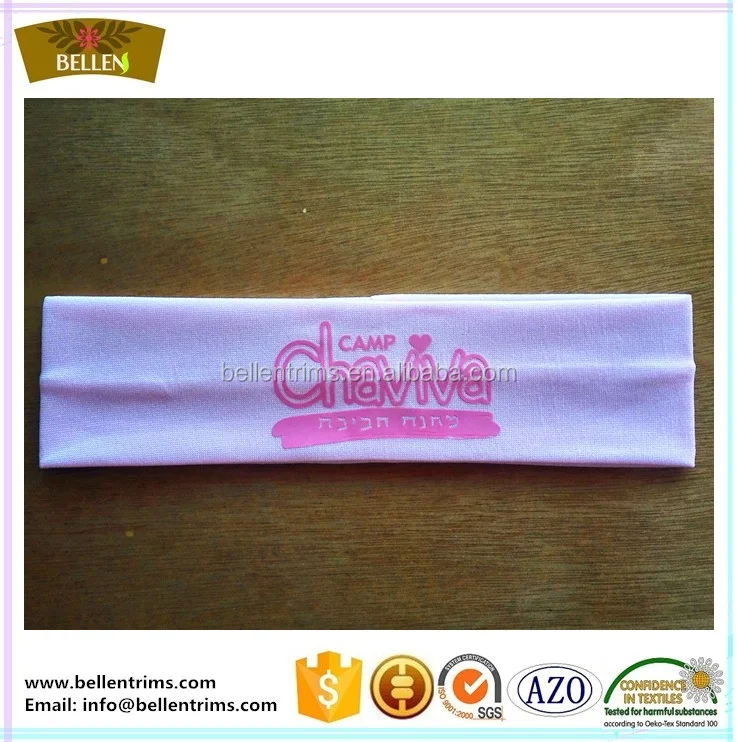 Sports Yoga Pilates Running Gym Non-Slip Head Wraps Stretch Headbands