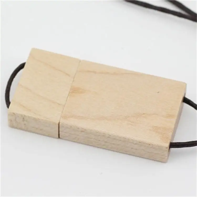CT8832 Wooden 1G 2G 4G 8G 32G 128G 256G Business Affairs USB Drive Key chain Custom Logo Wholesale