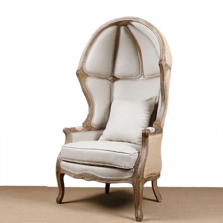 
Mahogany Carved louis Rococo Cage chair 