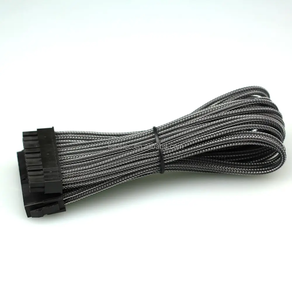 45CM 24PIN Atx Power Extension Sleeved Cable