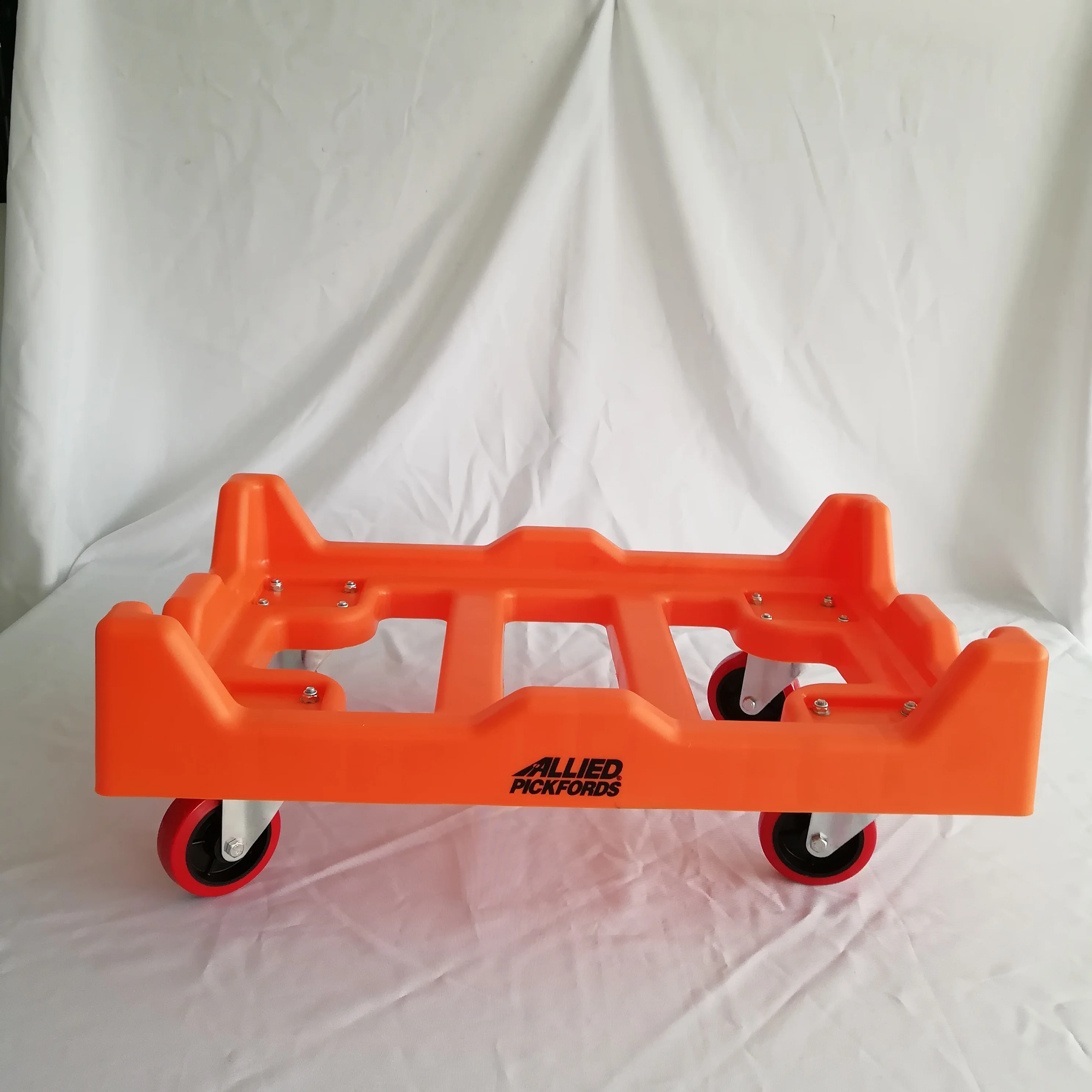 
175kg heavy duty plastic moving hand truck with 4 wheels 