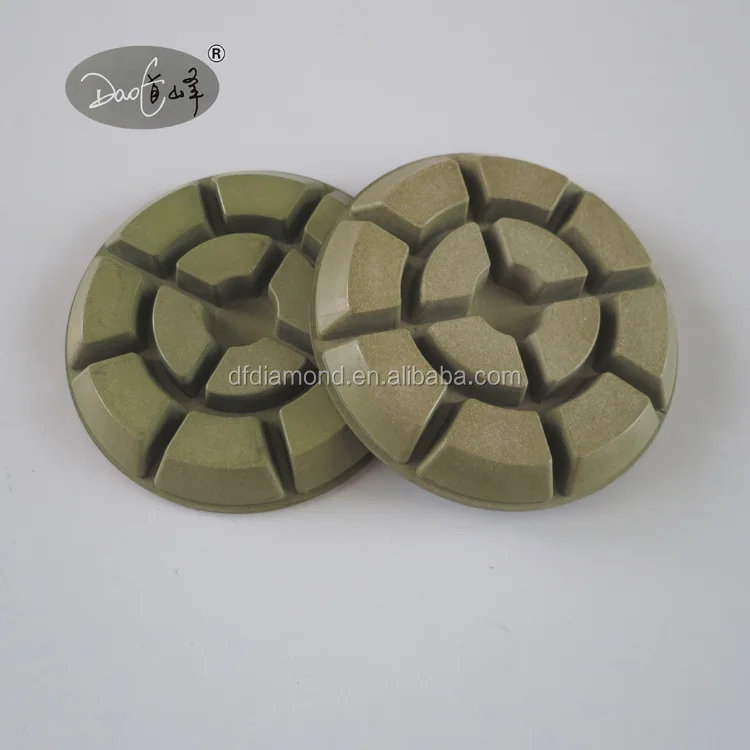 Wet abrasive concrete floor polishing pads grinding tool
