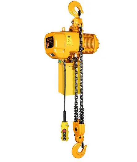 Fixed type electric chain hoist 3 ton for lifting and down in the warehouse