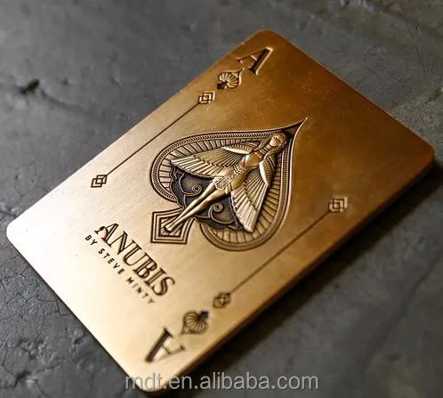 Недорогая металлическая визитная карточка с Логотипом Фабрики в Шанхае по лучшей цене