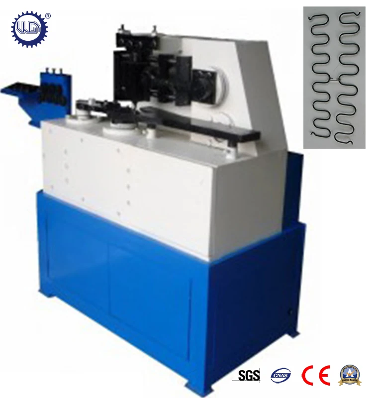 Customized Sofa Zig zag Spring Making Cutting and Roll Machine