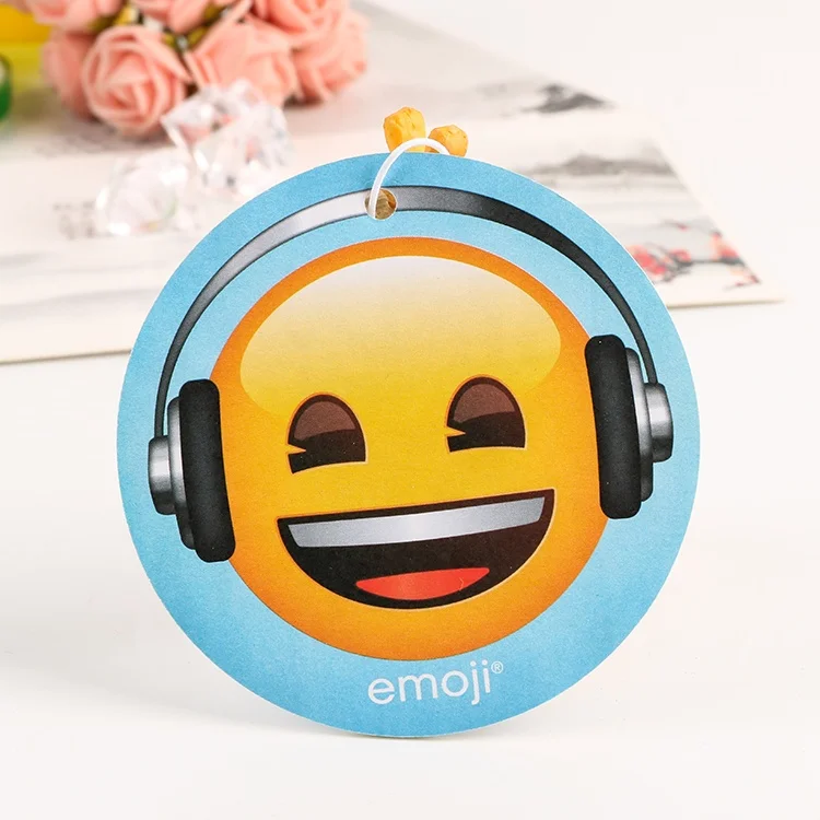 Various shape Paper Hanging Custom Air Freshener for car /air conditioner