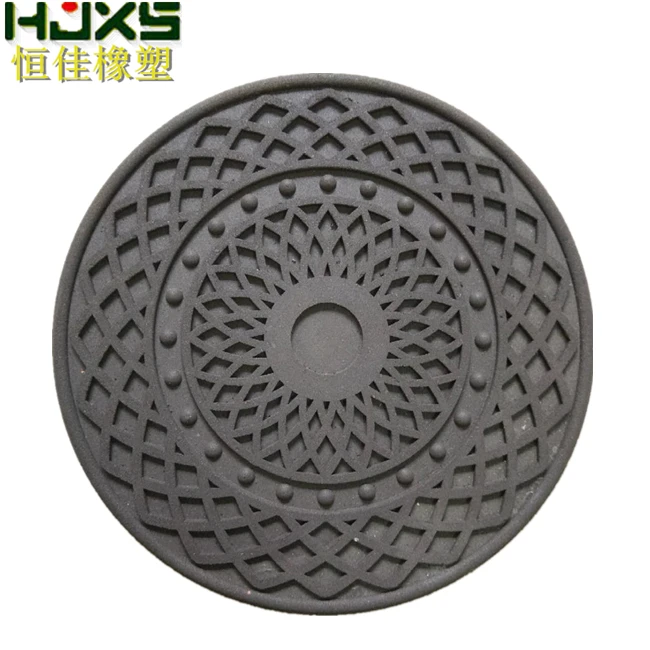 Customized Garden SBR Recycle Rubber Stepping Stones Tiles