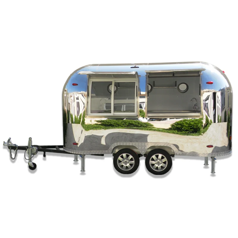 Container Mobile Hot Dog Grill Design Coffee Ice Cream Food Truck For Sale