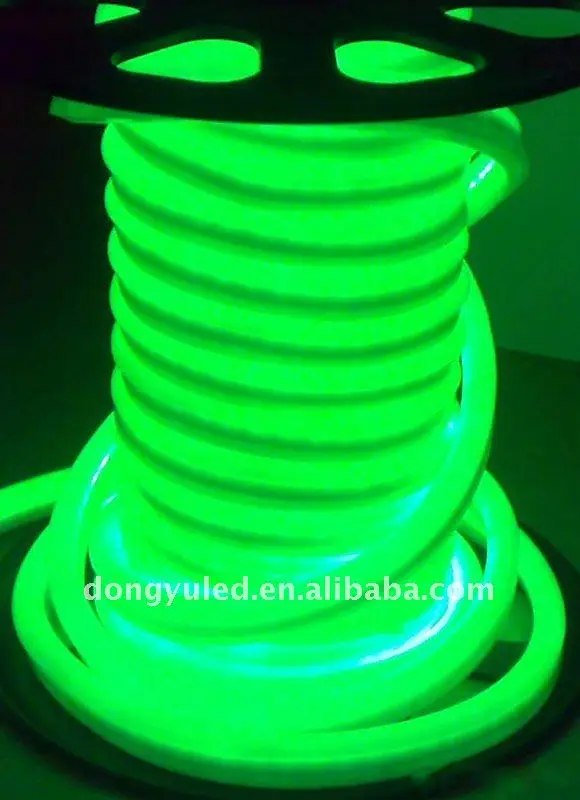 Flexible LED Neon Light With Green (80 leds/m)