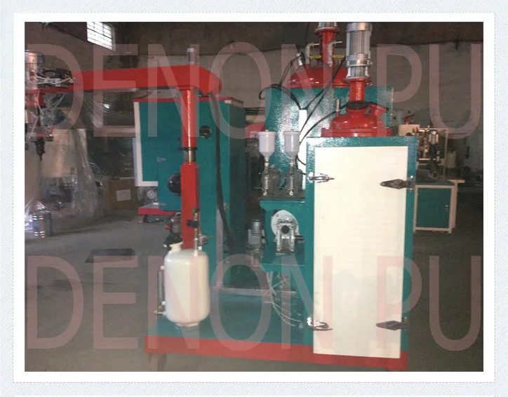 High Temperature Hot Air Heating Type Elastomer Polyurethane Inje Machine With Color Paste Adding System For PU Industry Rollers