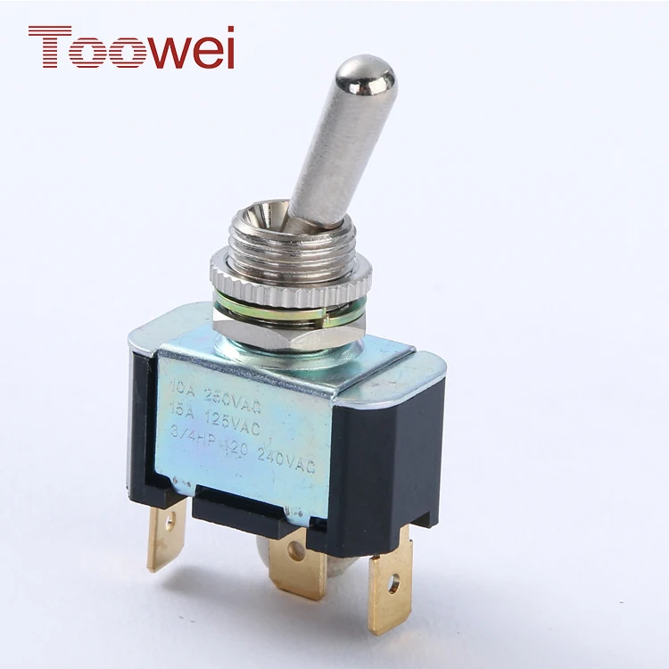 High quality 12mm on-on small momentary decorative 3 pins toggle switches