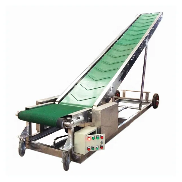CE standard rubber belt conveyor systems for rice mill