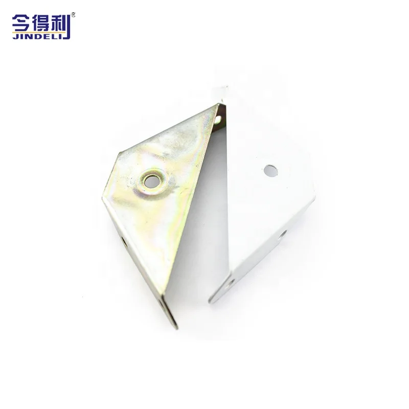 Triangle Shaped Metal Bed Frame Connector Bracket / Bed Corner Brace D-08