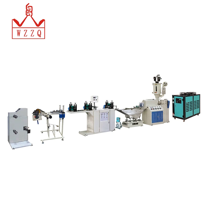 Excellent quality plastic zipper extruder slider making machinery