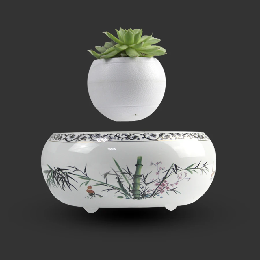 Indoor plastic air flower pot floating plant pot bonsai