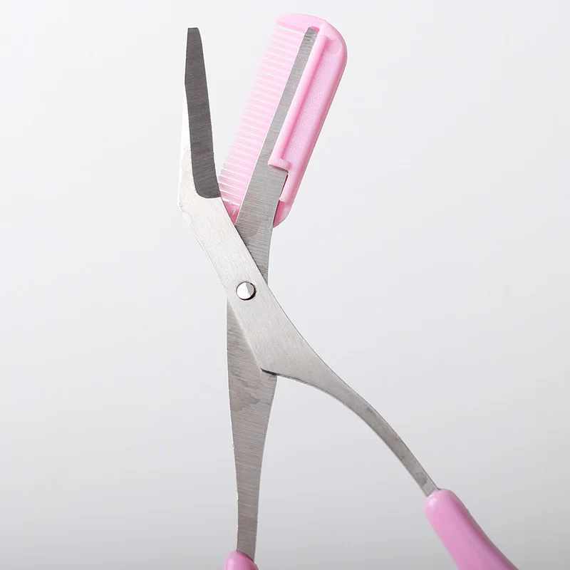 New style Eyebrow Scissors with comb beauty scissors
