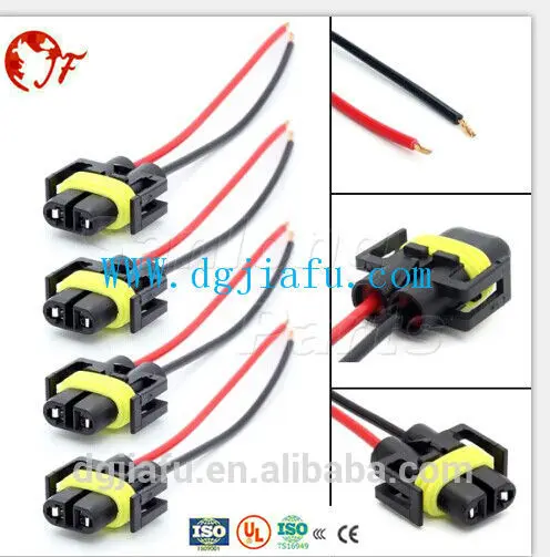 4x h11 880 881 toyota лампы жгут проводов провода гнездо разъем расширение плагина