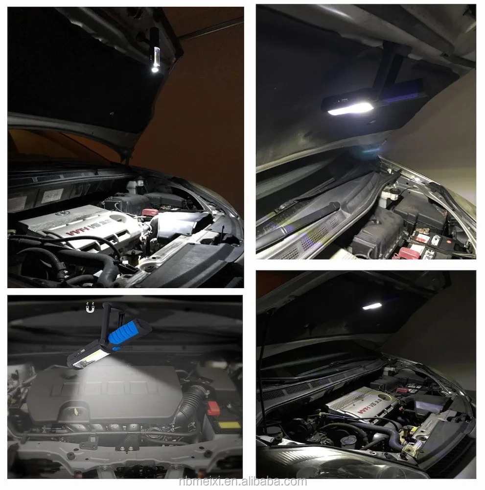 
41 LEDs with hook with magnet multifunctional working light 
