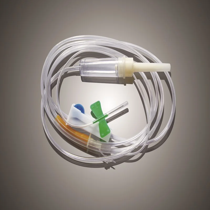 medical consumable infusion set and CKMC giving set with butterfly needle