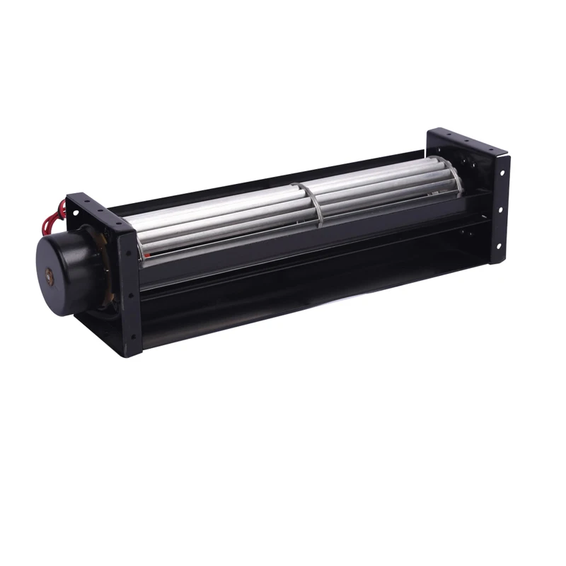 COOLCOM dc cross flow air ventilation cooling fan compatible with high operating temperature application for home appliance