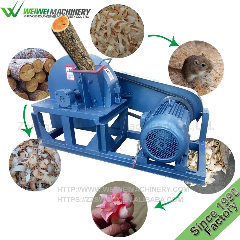 Weiwei woodworking machines wood log shaving machine leather shavings cutting hot sale