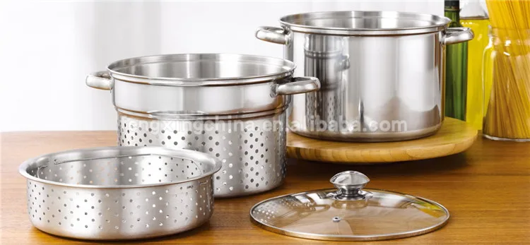 Мультиварка с двумя ручками для приготовления макаронных изделий