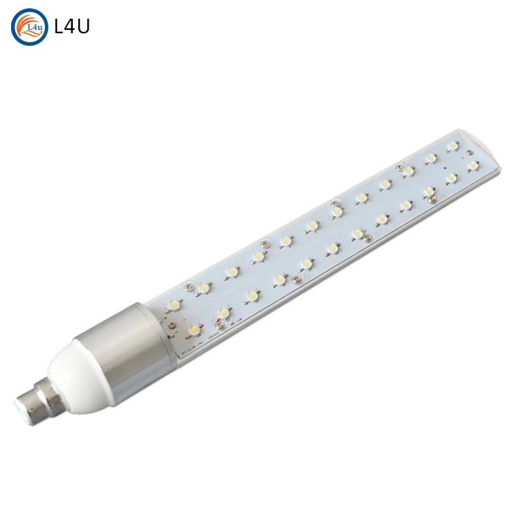 Extruded aluminium integrated driver led replacement for sox/lps lamp Rotatable B22/E27 led Street Light