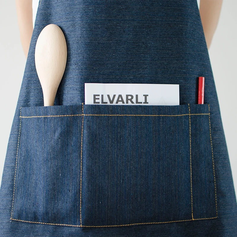 
waiter apron Customized Fashionable household kitchen butchers walmart apron for housewife apron 