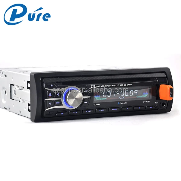 Hot sale USB/SD/AUX/Radio FM 1 din 12v Portable car dvd vcd cd mp3 mp4 player