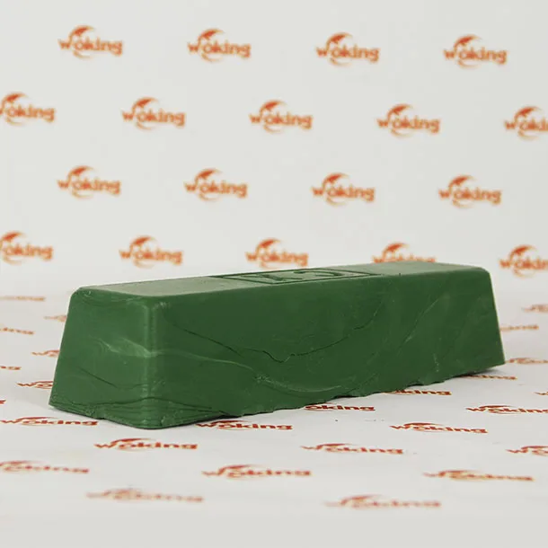 Abrasive polishing wax for mirror finish