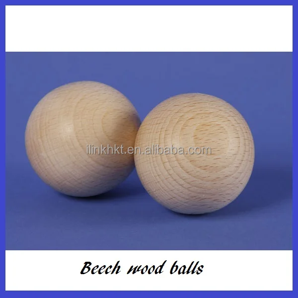 
Wooden Hockey Balls with logo 