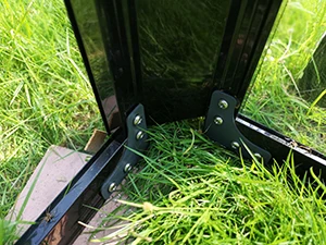 
Elegant easy DIY mini tempered glass greenhouse for garden plant grow 