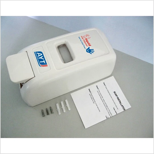 Eco-friendly kichen refillable or disposable box alcohol manual hand sanitizer soap dispenser