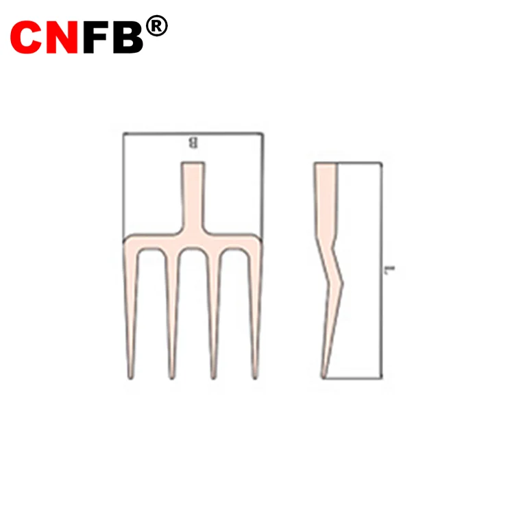 
Fork three Prong with handle non sparking Aluminum bronze and beryllium bronze 185mm 