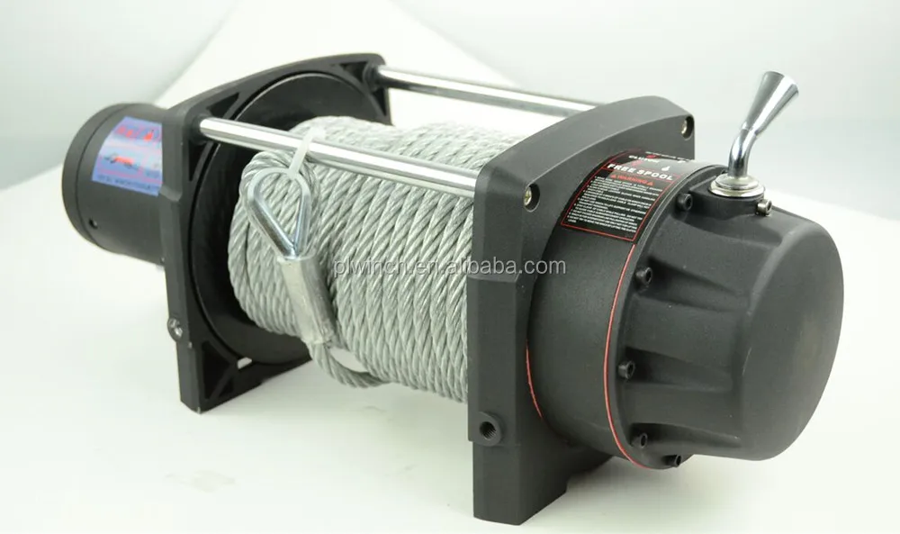 high power motor winch Hydraulic Cable winch 17000lbs 7T electric winch for truck recovery