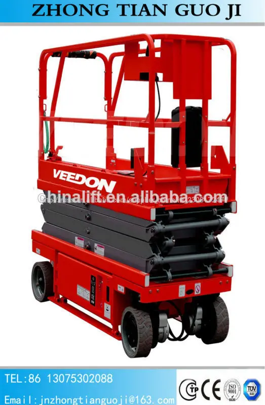 уважаемый ножниц подъемный стол 200~1000kg/гидравлических ножничные подъемники