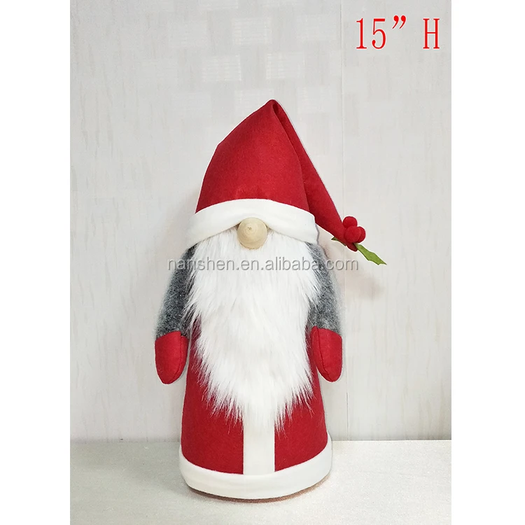 Christmas Gnome Swedish Santa-HandmadeScandinavian Tomte Figures Plush Nordic Nisse Sockerbit Elf Dwarf Decorations