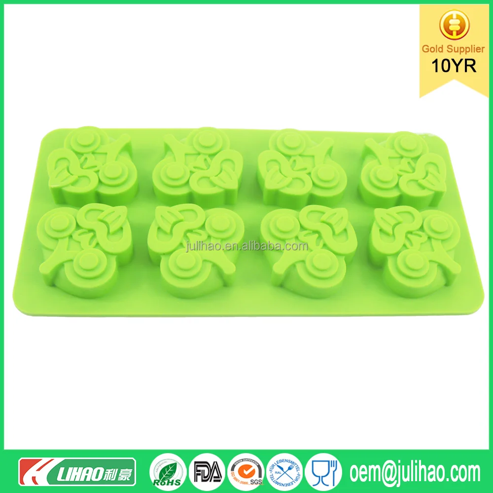 Silicone Cake ice Mold High Polishing Plastic Ice Cream Box Mould