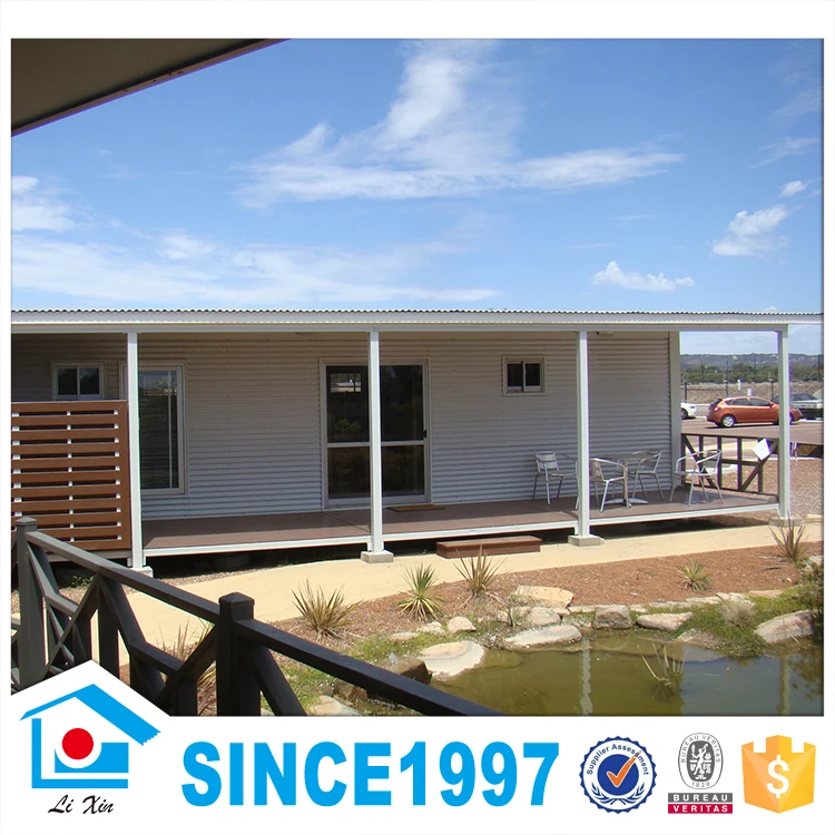 Modern fashion Mediterranean style bamboo prefabricated house