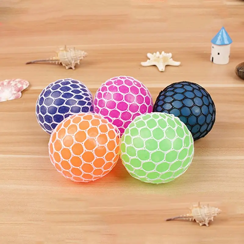 Novelty Toy Squeeze Stress Ball Grape Venting Ball