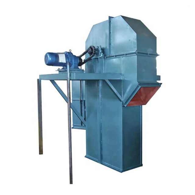Grain Silo transportation system hoist equipment support customization bucket lift elevator