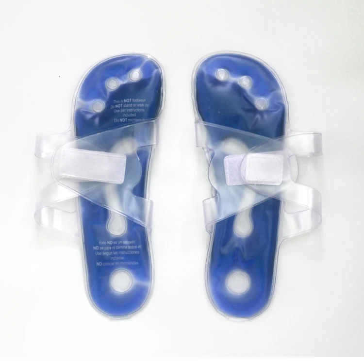 Reusable Click Instant Heating Heat Gel Hot Cold Therapy Thermal Foot Feet Warmer Insole Massage Pad Pack