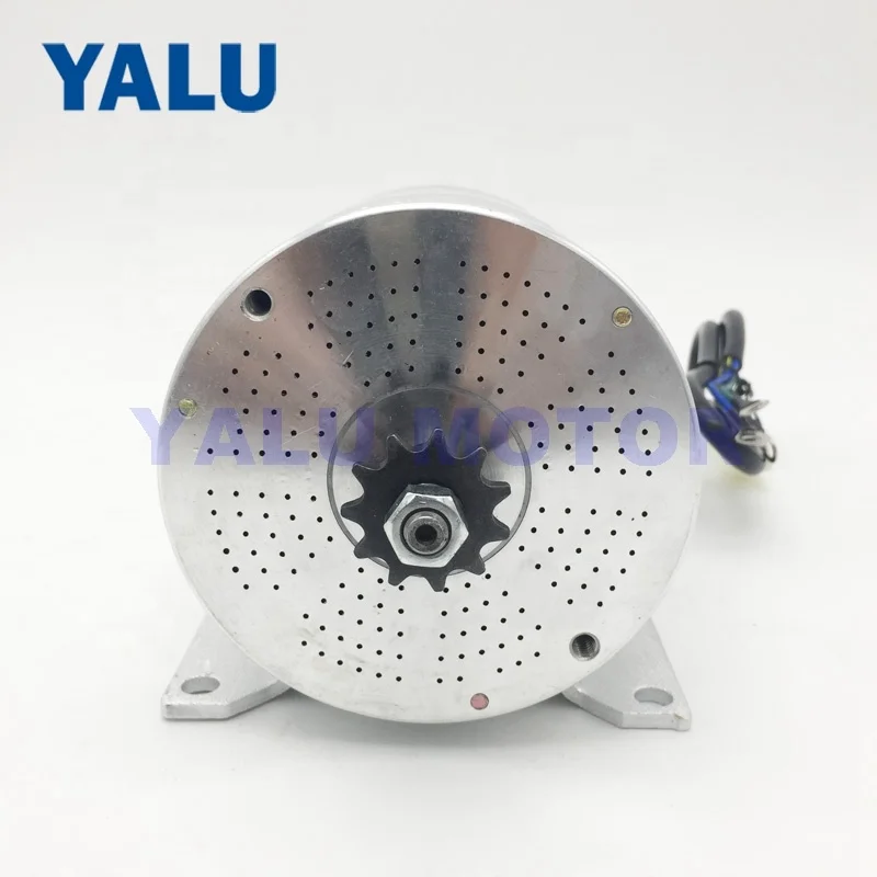 BM1109 1600W 48V brushless dc motor with controller for e-bike conversion kit bldc middle bike Trolley worm geared DC motor