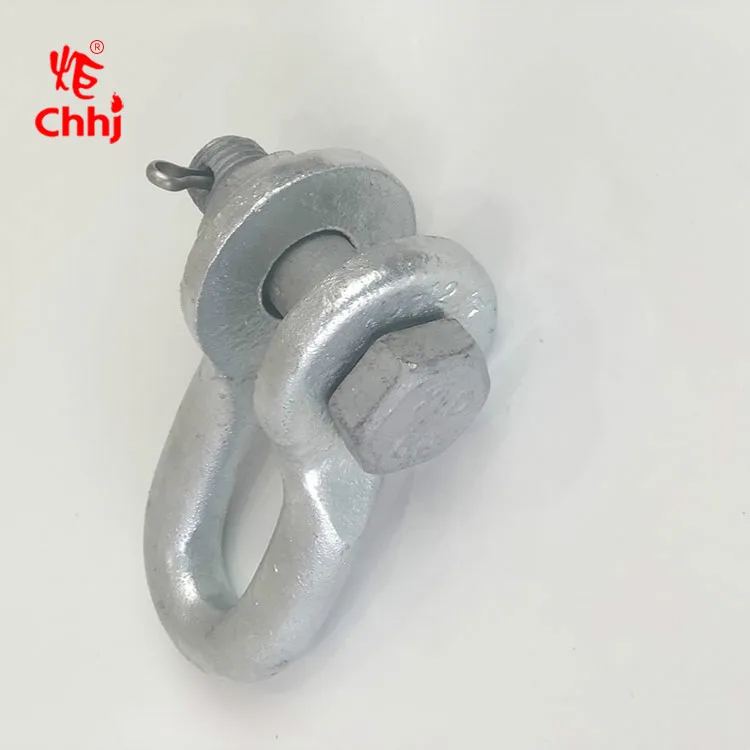 Оцинкованная сталь Якорь Оковы для Накладные изолятор строки подключения