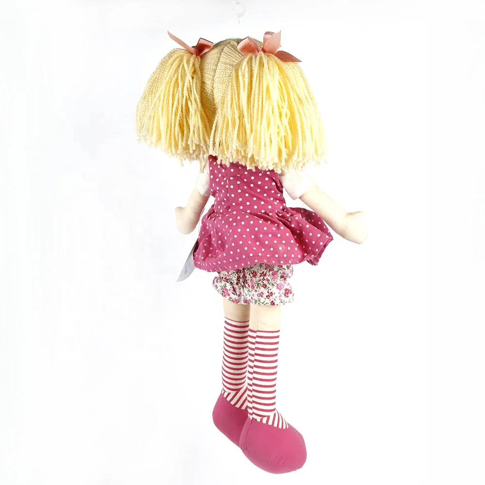 Kids Dolls Fabric Cloth Girl Handmade Doll Custom Doll