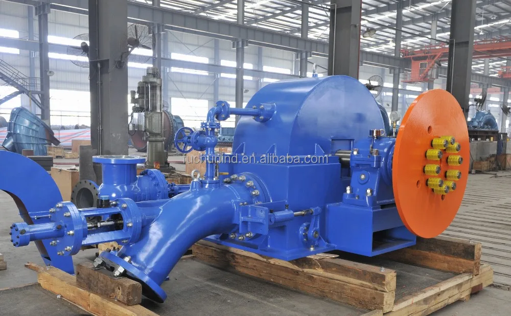 small turbine generator and small pelton turbine for hydro power station and switchyard
