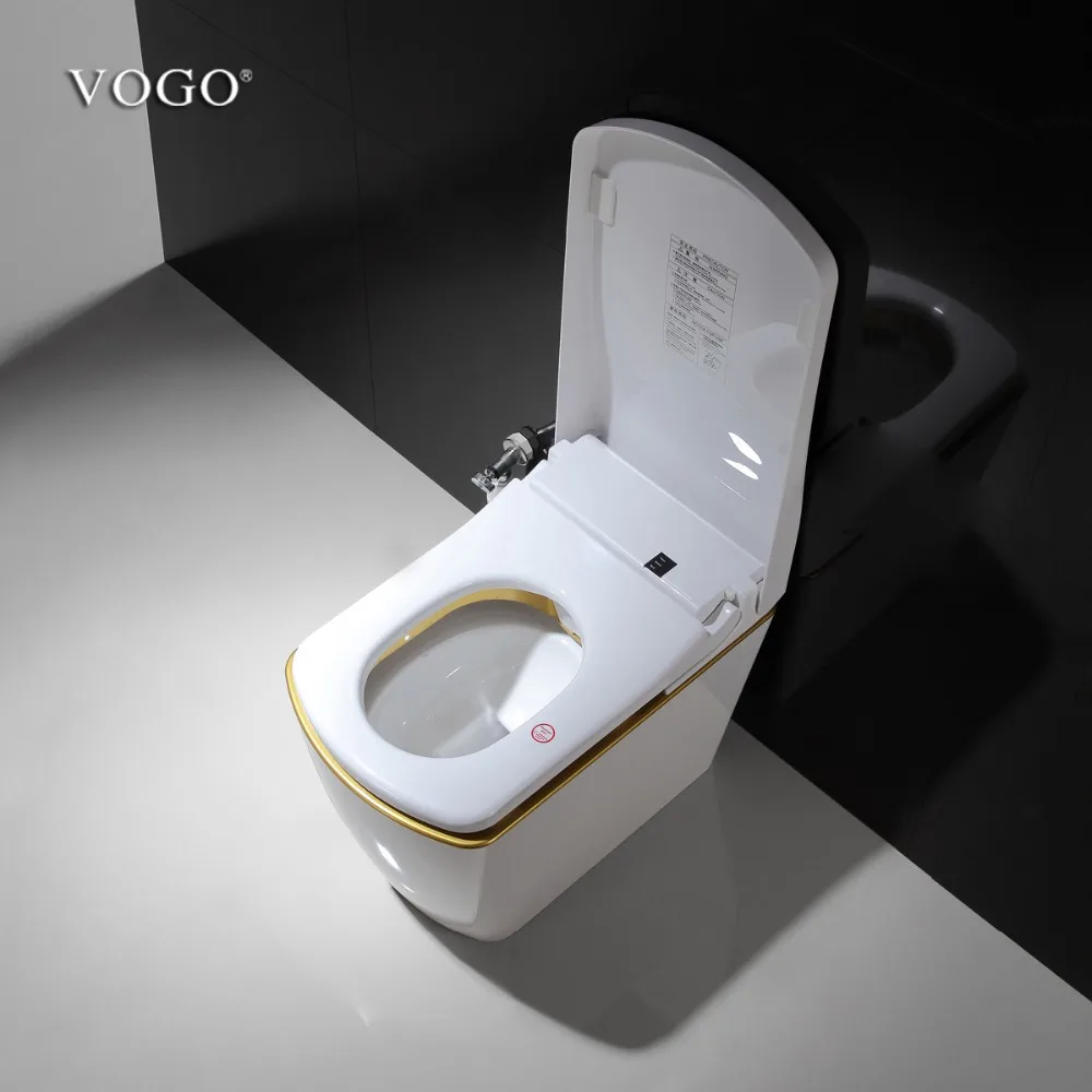 VOGO S310 one piece electric intelligent toilet with warm seat cover